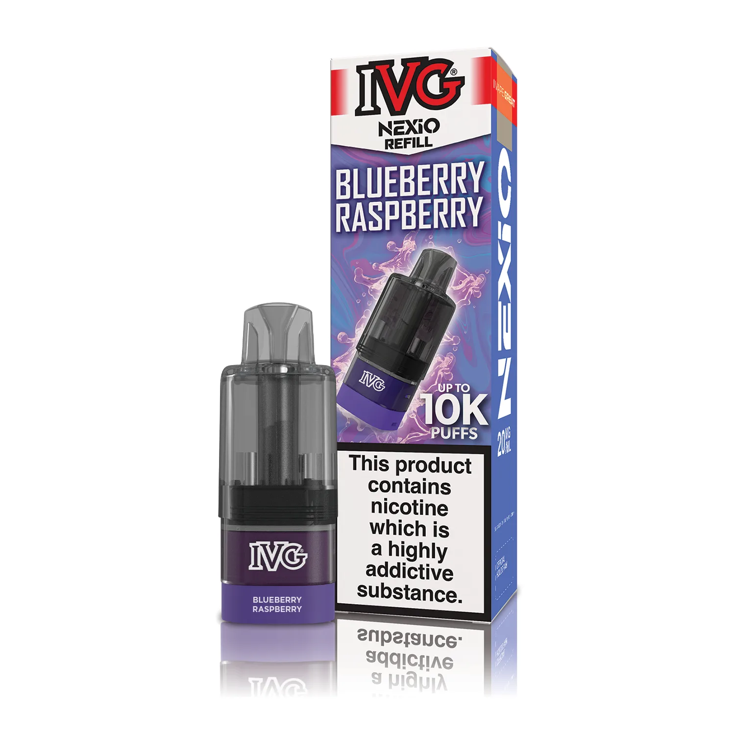 IVG Nexio Pods — Blueberry Raspberry