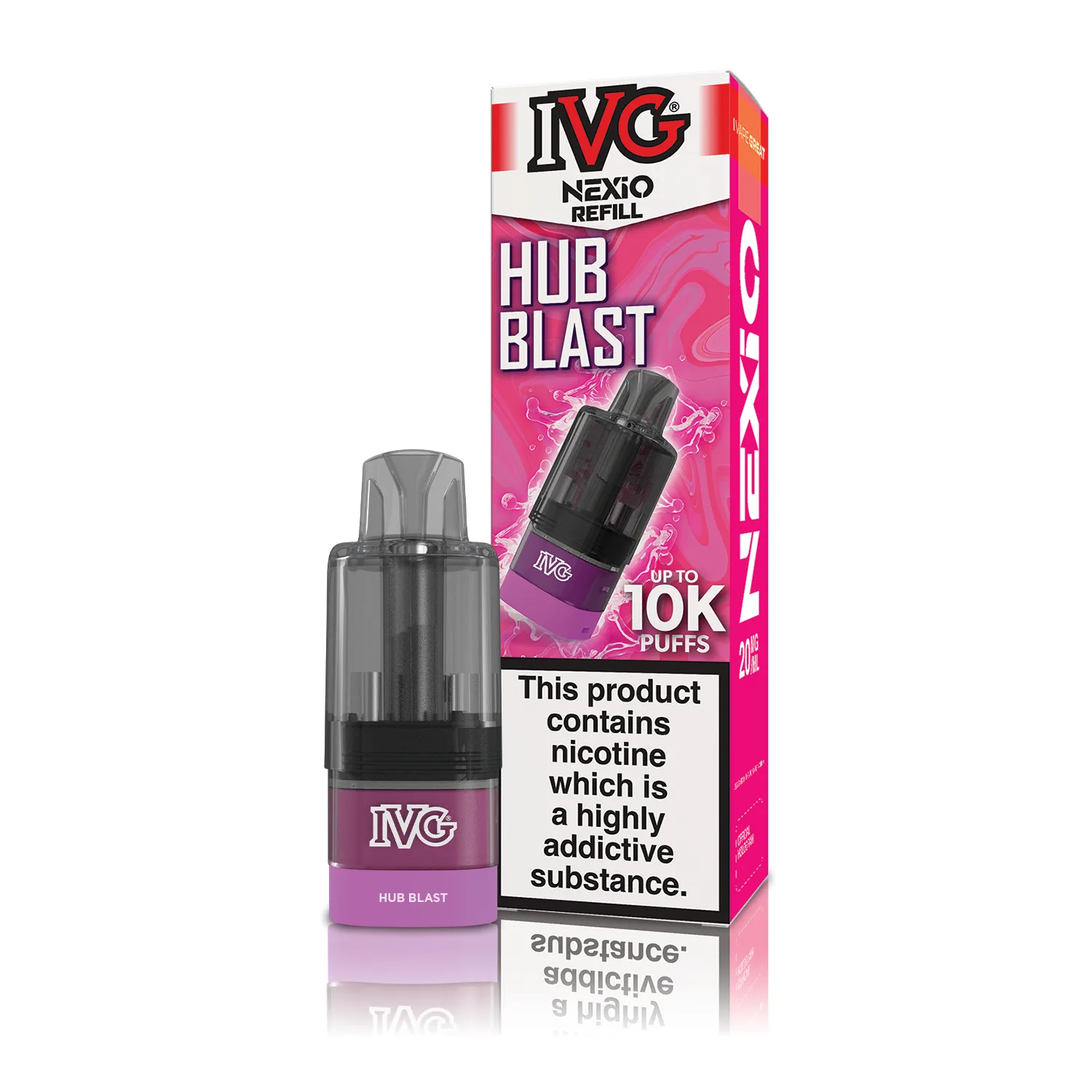 IVG Nexio Pods — Hub Blast