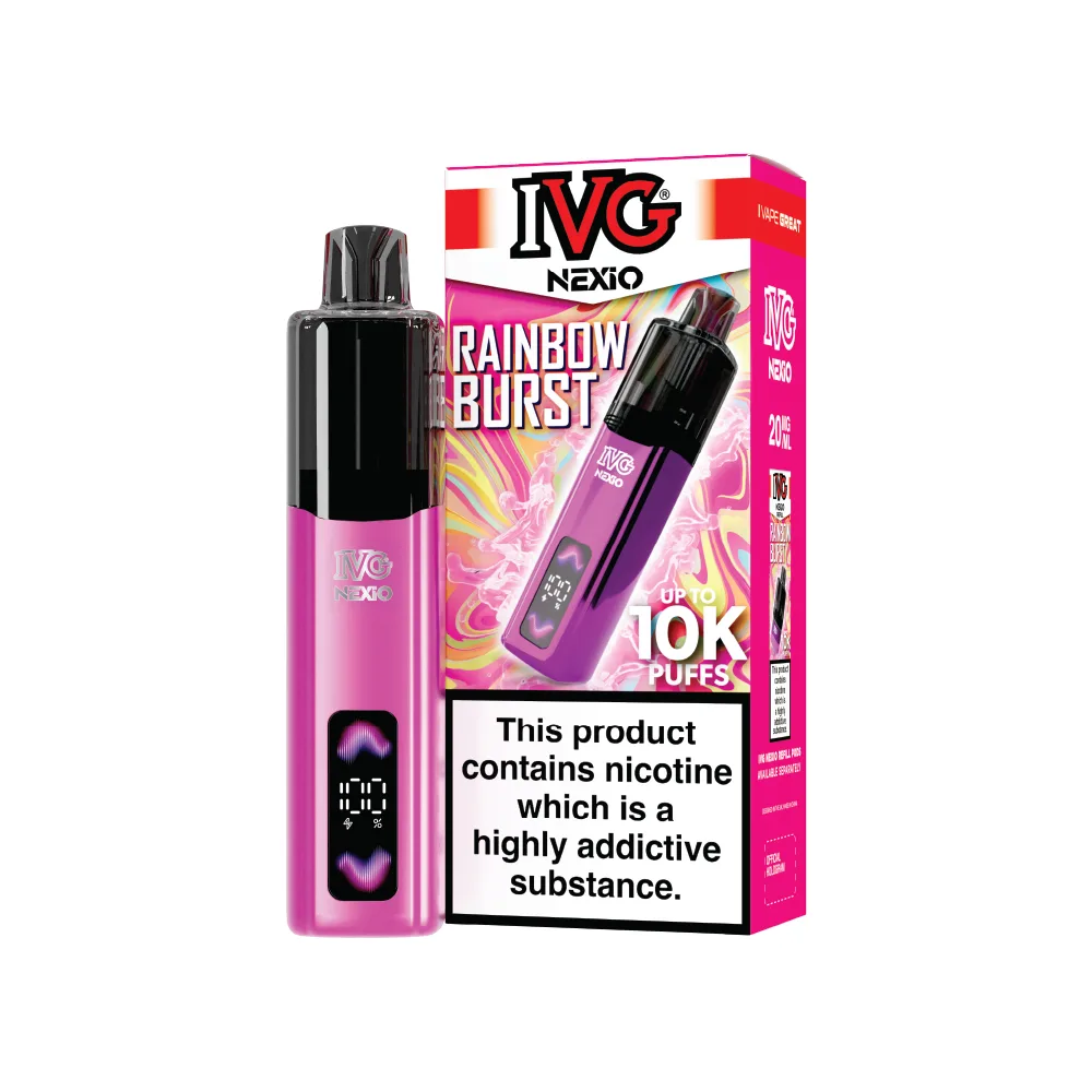 IVG Nexio Vape Kit — Rainbow Burst