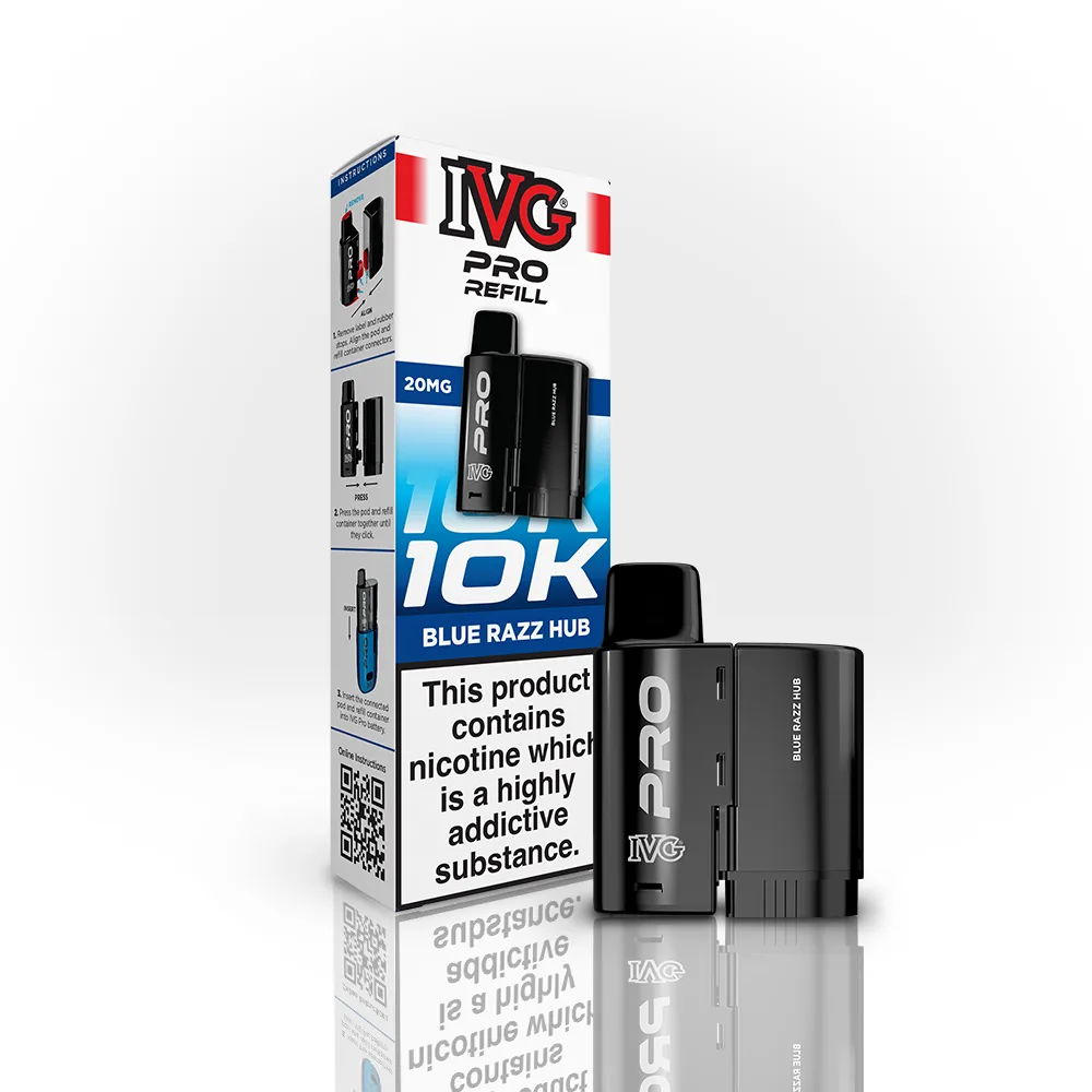 IVG Pro Refill Pods — Blue Razz Hub