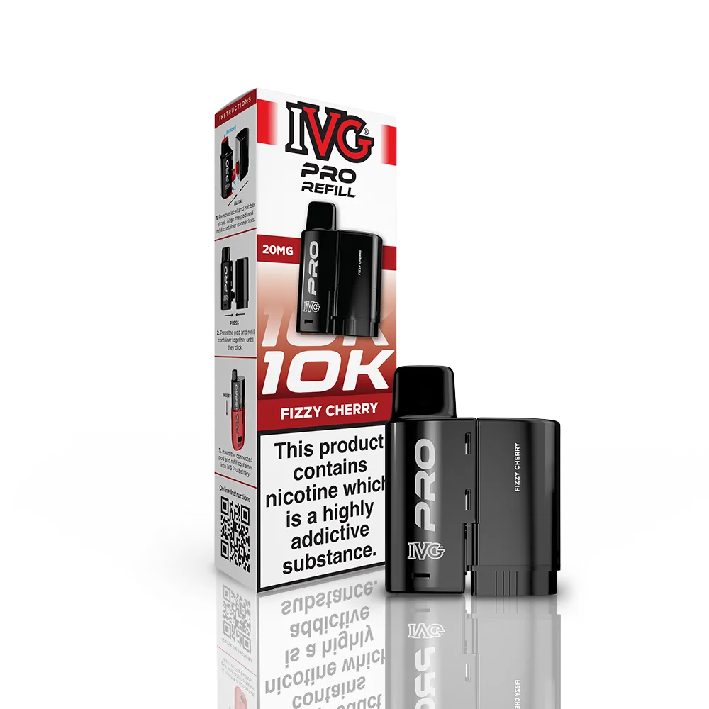 IVG Pro Refill Pods — Fizzy Cherry