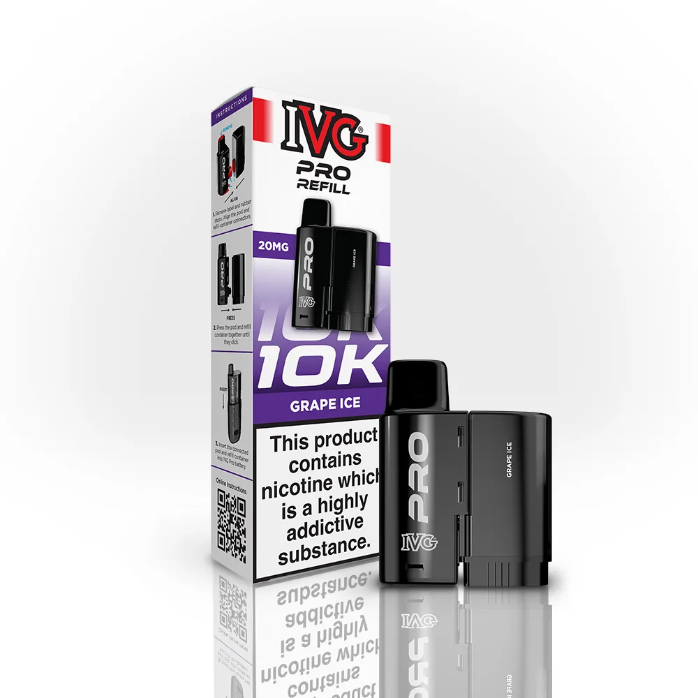 IVG Pro Refill Pods — Grape Ice