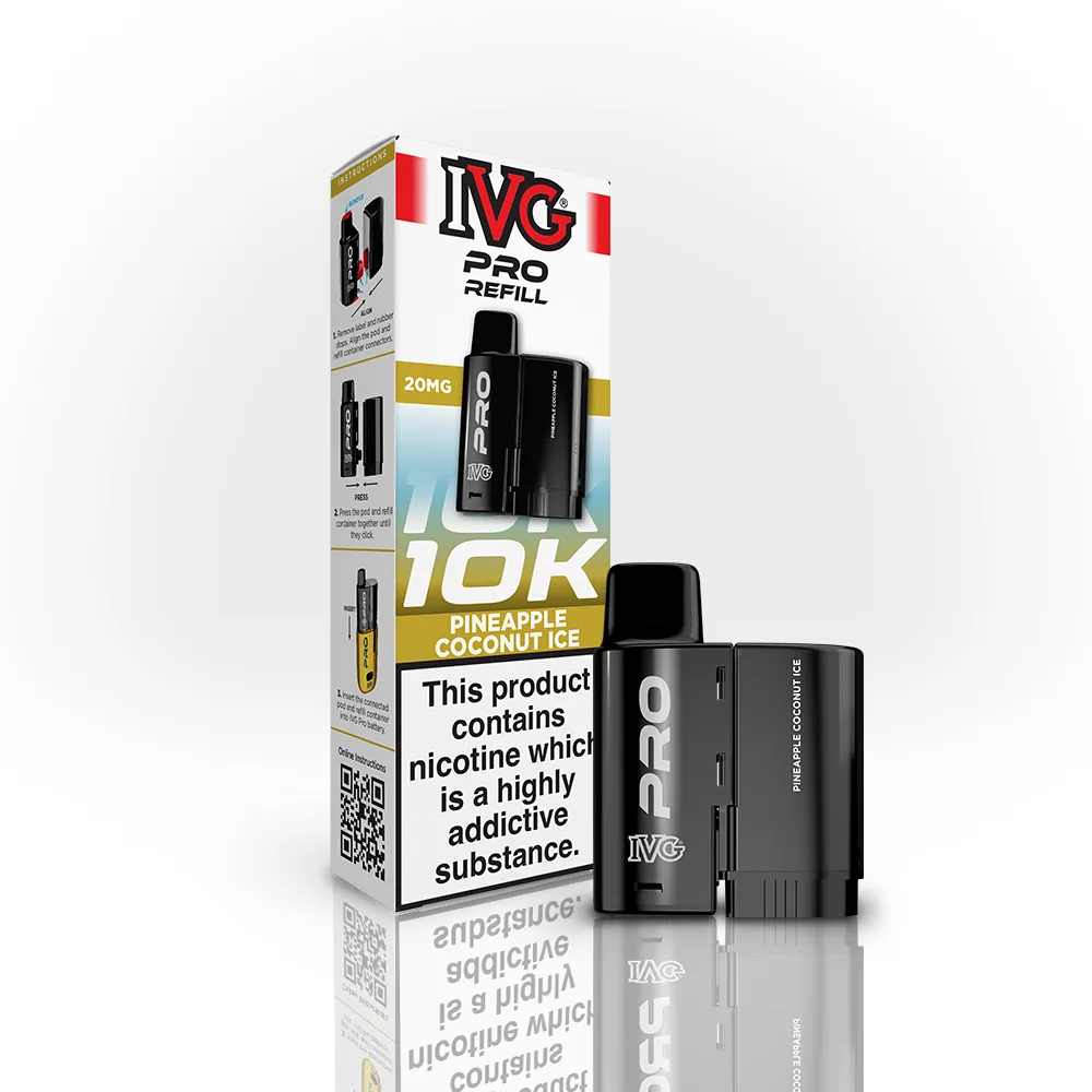 IVG Pro Refill Pods — Pineapple Coconut Ice