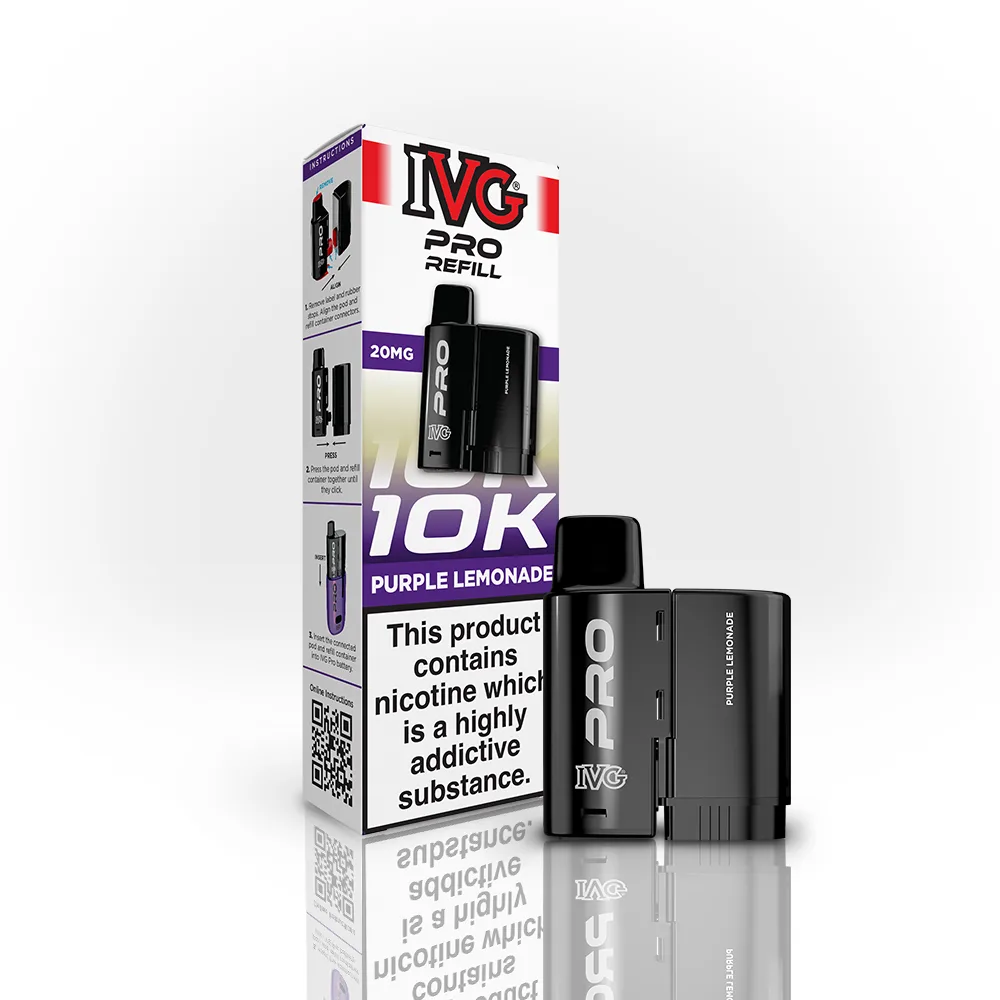 IVG Pro Refill Pods — Purple Lemonade
