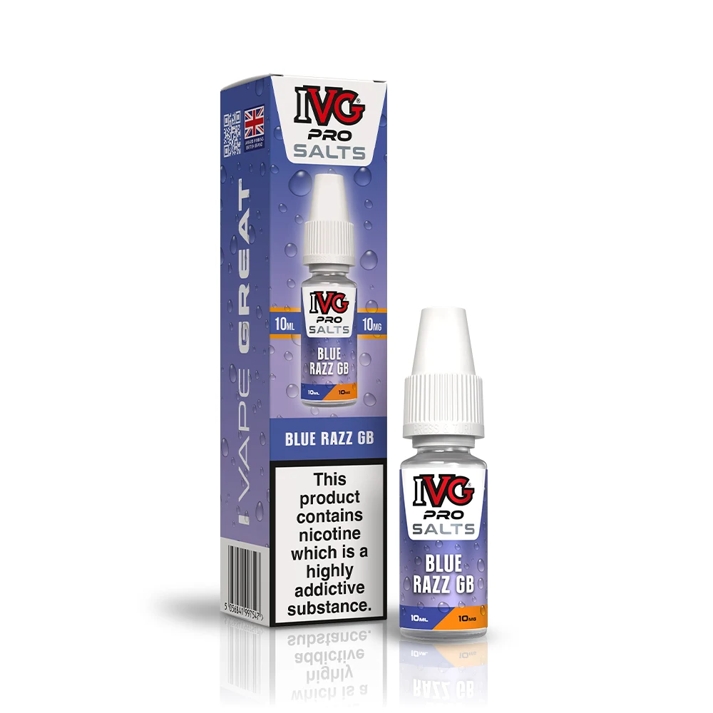 IVG Pro Salts — Blue Razz GB 10mg