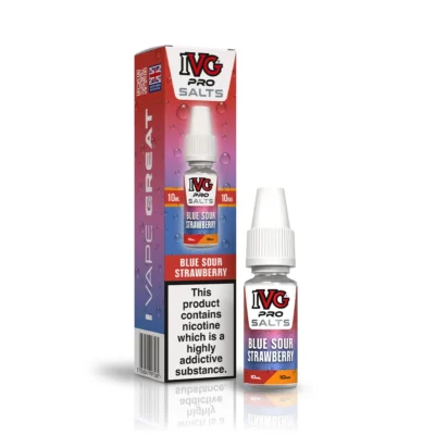 IVG Pro Salts — Blue Sour Strawberry 10mg