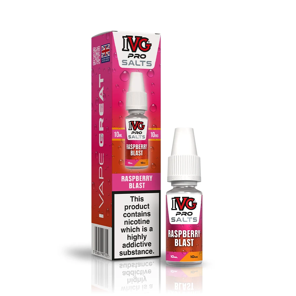 IVG Pro Salts — Raspberry Blast 10mg