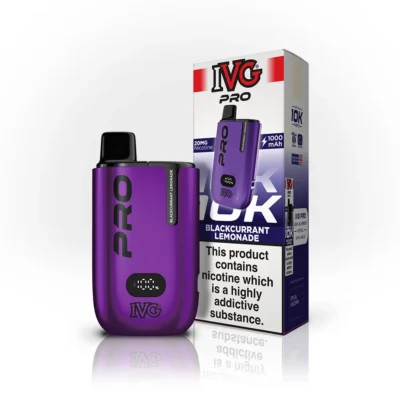 IVG Pro Vape Kit — Blackcurrant Lemonade