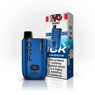 IVG Pro Vape Kit — Blue Razz Hub