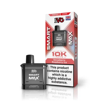 IVG Smart Max Pods — Strawberry Raspberry Ice