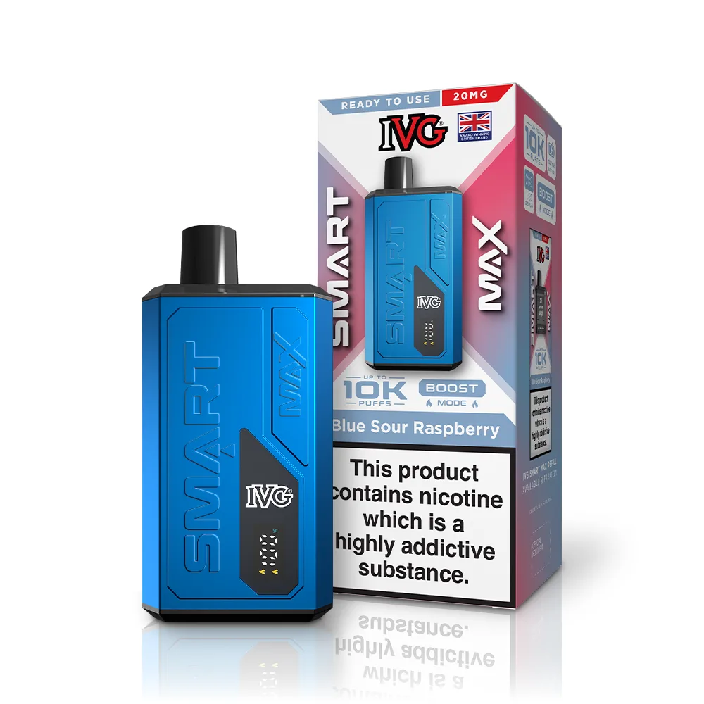 IVG Smart Max Vape Kit — Blue Sour Raspberry